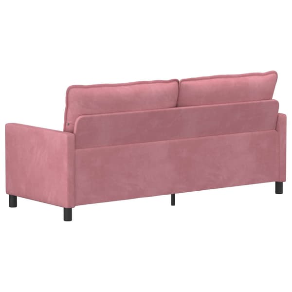 Soffa Rosa 196 x 81 x 87,5 cm Sammet