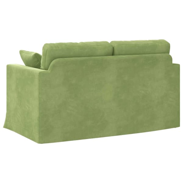 Soffa Ljusgrön 138 x 78 x 80 cm Sammet