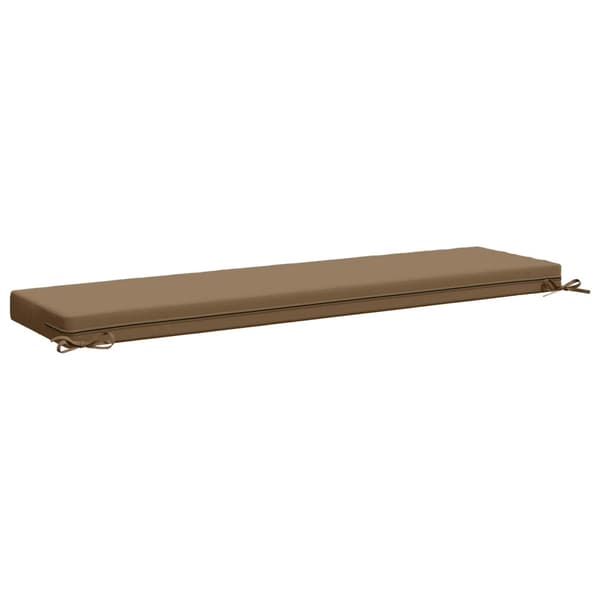 2-delade Bänk Kuddar SOEST 2 st 100% Polyester Taupe