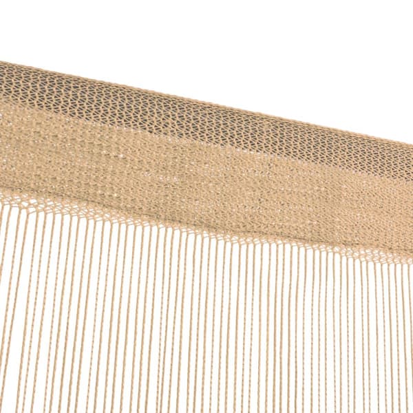 Trådgardiner 2 st 140x250 cm beige