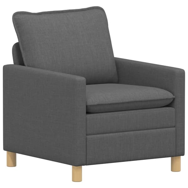 Soffa Mörkgrå Tyg