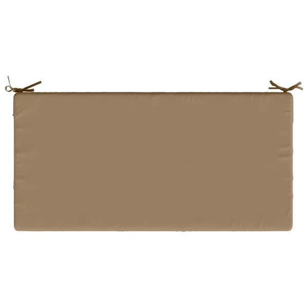 Sittkudde SOEST 100% Polyester Taupe 120 x 80 x 15 cm