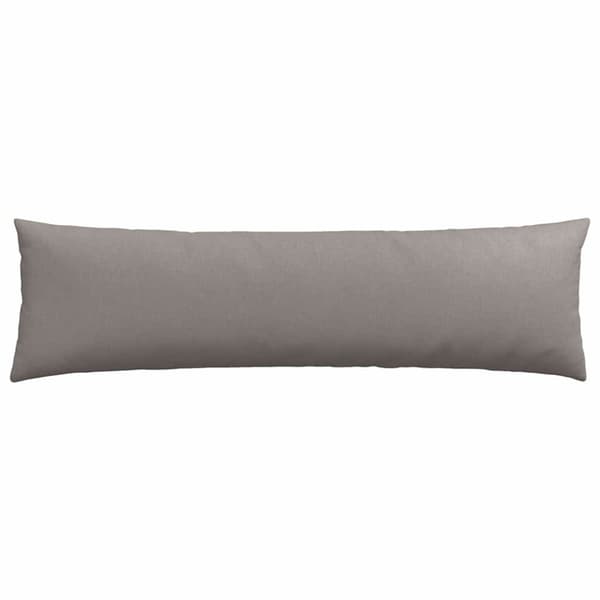 Sofakuddar 2 pcs Taupe 145 x 40 cm tyg