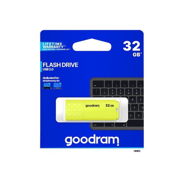 GOODRAM UME2 - USB flash-enhet - 32 GB