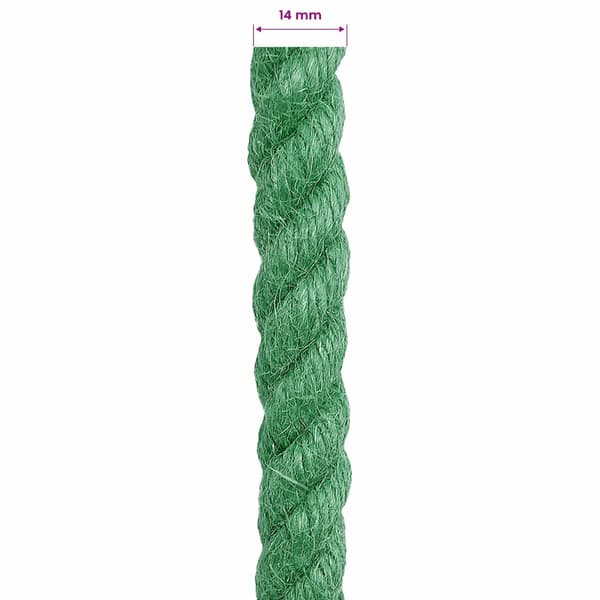 Juterep Grön 100% Tossa jute