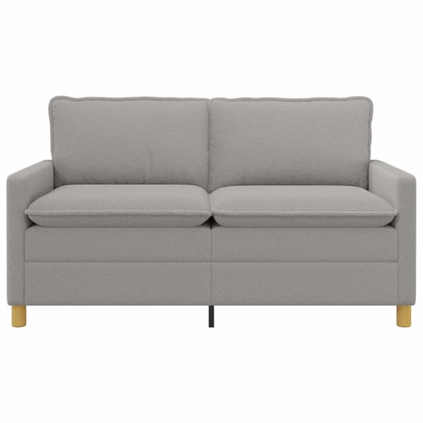 Soffa Ljusgrå 156 x 81 x 87,5 cm Tyg