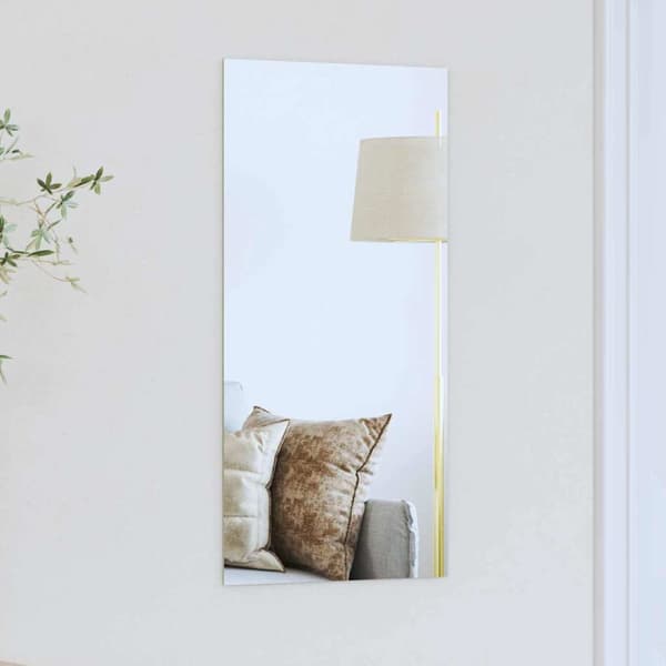 Väggspegel Rektangulär 30 x 60 cm härdat glas