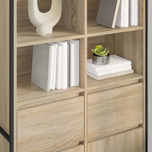 Sideboard 2 pcs Sonoma 81 x 36 x 150.5 cm Konstruerat trä