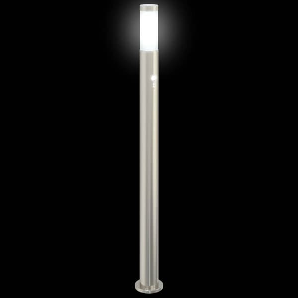 Pollare med sensor 3 st 110 cm rostfritt stål IP44