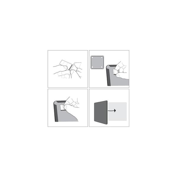 Whiteboard NOBO slimline 28x22cm
