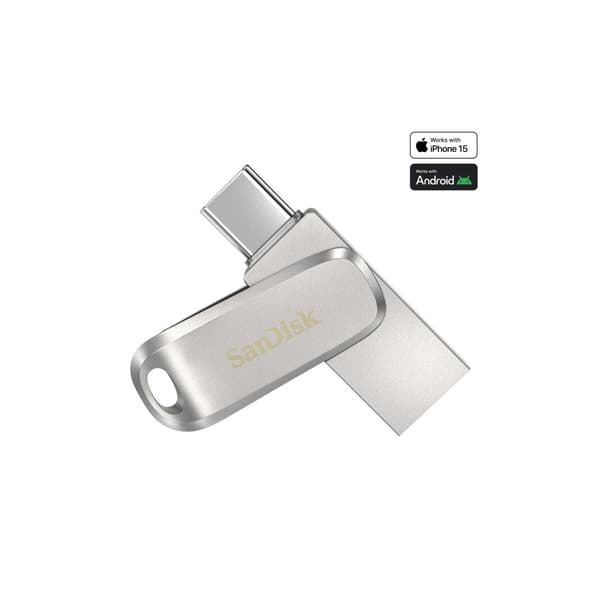 SanDisk Ultra Dual Drive Luxe - USB flash-enhet - 512 GB