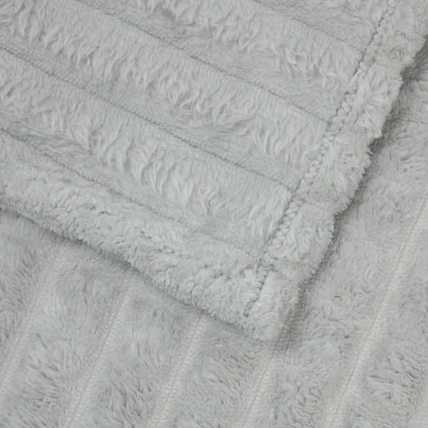 Filtar 6 pcs Grå 200 x 150 cm Fleece