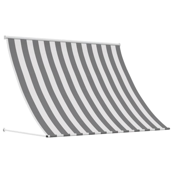 Markis Antracit och vitt 200 x 150 cm