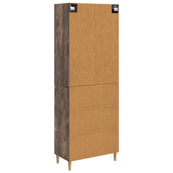 Skåpset 2 pcs Konstruerat trä
