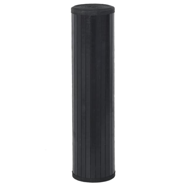 Matta rektangulär svart 60x100 cm bambu