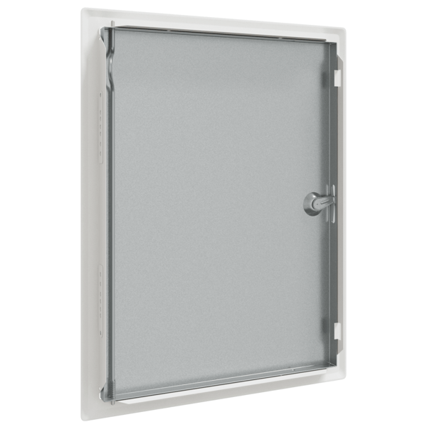 Åtkomstpanel Vit 43 x 33 x 3 cm Stål