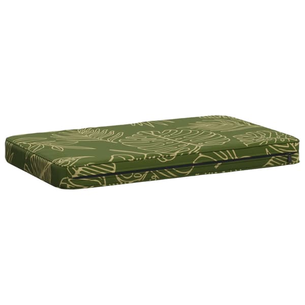2-delade Bänk Kuddar VUGHT 2 st 100% Polyester Bladdesign