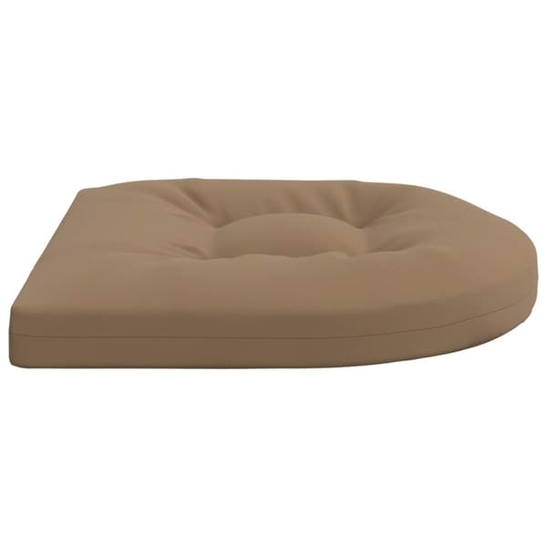 4-delade Sittdynor 4 st 100% Polyester Taupe 40 x 40 x 5 cm