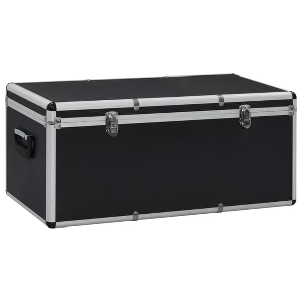 Förvaringsväskor 3 st svart aluminium