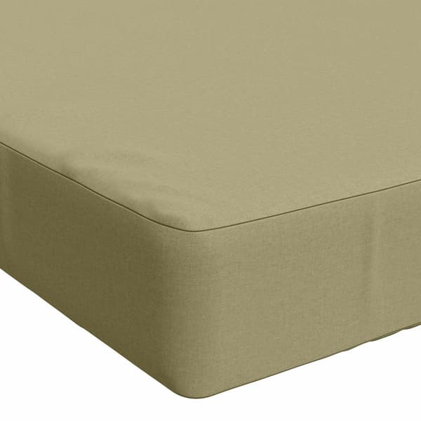 Sittkudde SOEST 100% Polyester Ljusgrön 120 x 40 x 10 cm