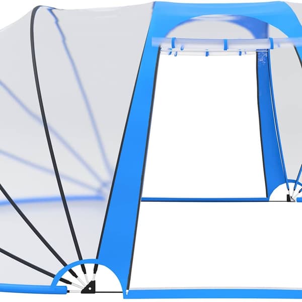 Poolkupol oval 530x410x210 cm