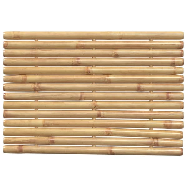 Badmattor 2 st 70x50 cm bambu