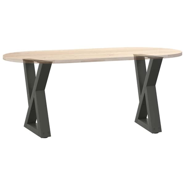 Soffbordsben 2 st antracit 38x(42-43,3) cm stål