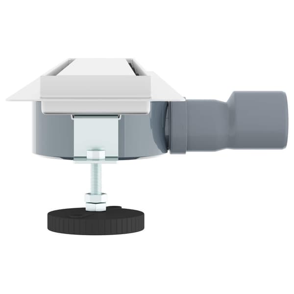 Duschavlopp 2-i-1 med 360° Siphon Silver 60 cm
