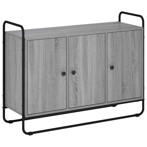 Sideboard Grå Sonoma 102 x 35 x 75 cm Konstruerat trä