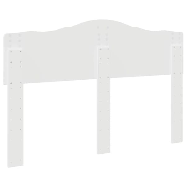 Huvudgavel Vit 90 cm Konstruerat trä