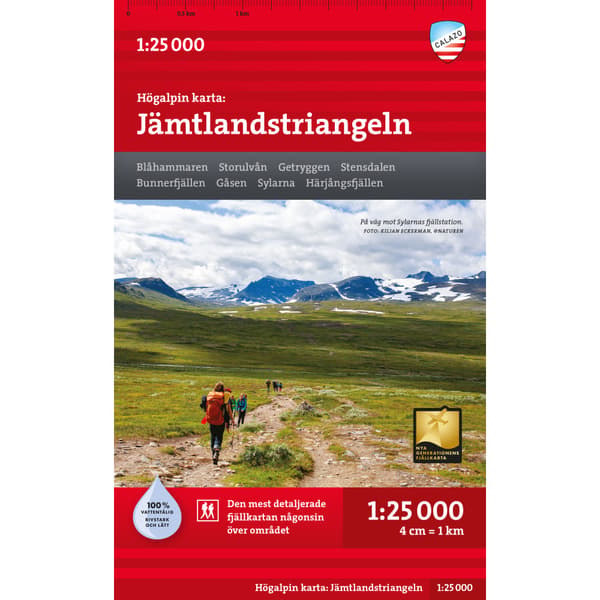 Jämtlandstriangeln 1:25.000