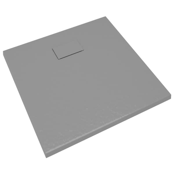 Duschkar SMC grå 90x90 cm