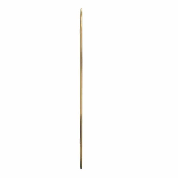 Väggspegel guld 80x35 cm