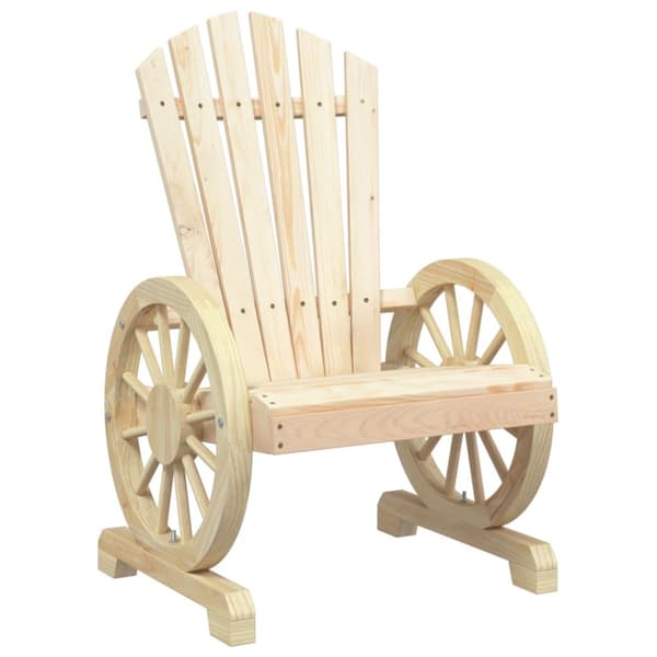 Adirondackstolar 2 st massivt granträ