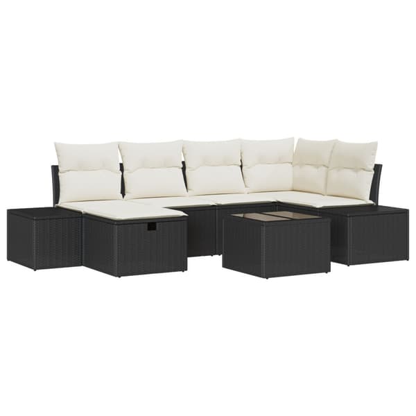 Soffset med kudde 7 pcs konstrotting