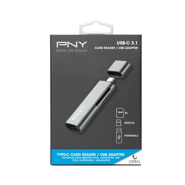 PNY kortläsare - USB-C