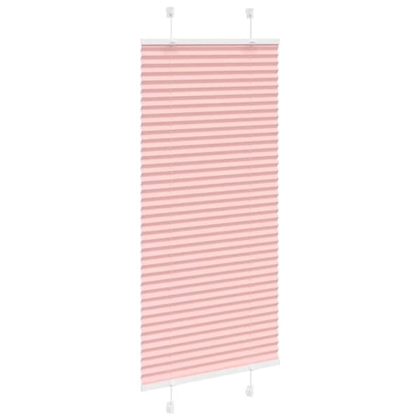 Plisserad persienn rosa 55x150cm tyg bredd 54,4cm polyester
