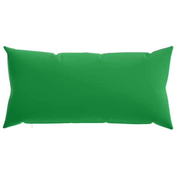 Kuddöverdrag 6 st HEERLEN Grön 40 x 70 cm Polyester