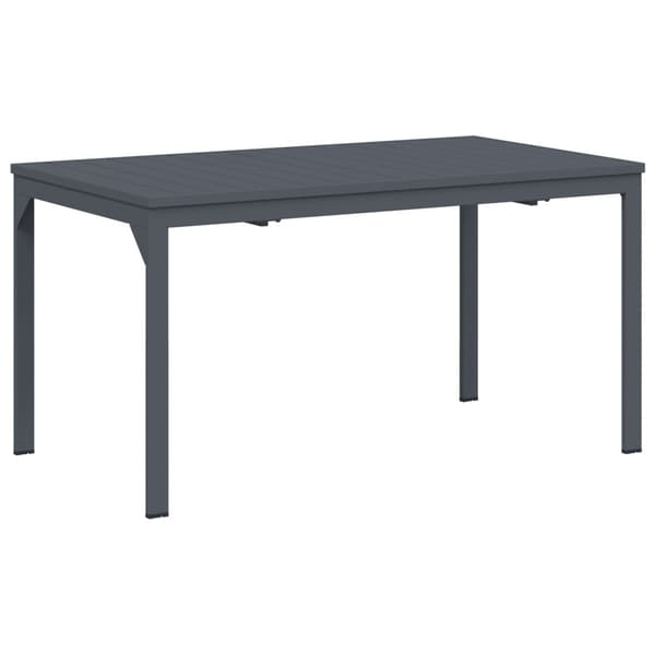 Trädgårdsmöbelset 7 pcs Antracit Pulverlackerad stål