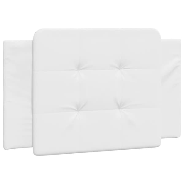 Bed Frame with LED without Mattress "Zadar" White 90x190 cm