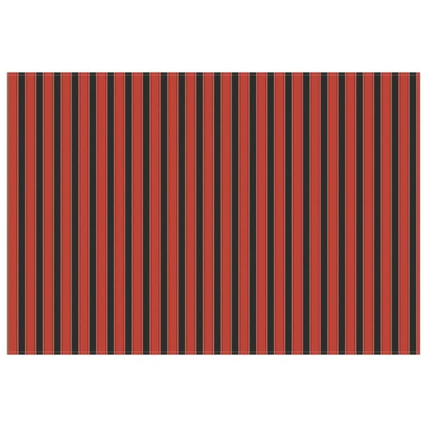 Markisväv orange och brun 500 × 350 cm Polyester
