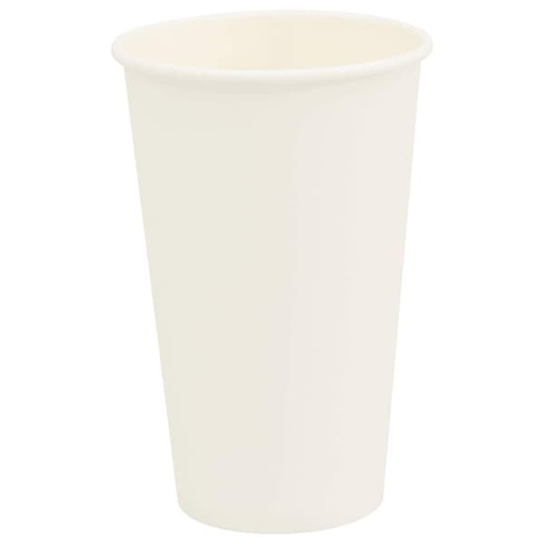 Kaffekoppar i papper 1000 st 16oz 400ml vit