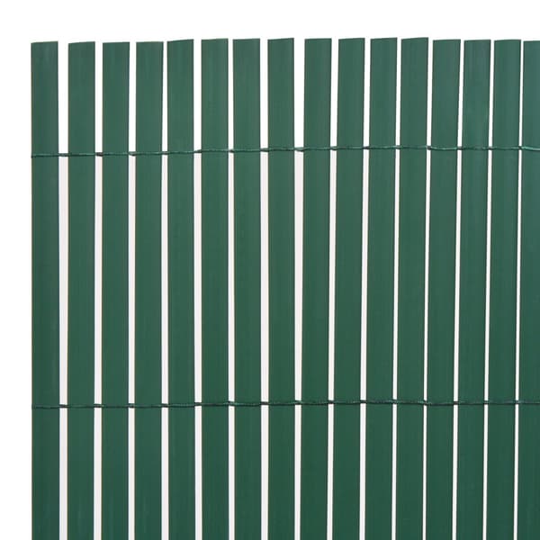Trädgårdsstängsel Grön 150 x 300 cm PVC