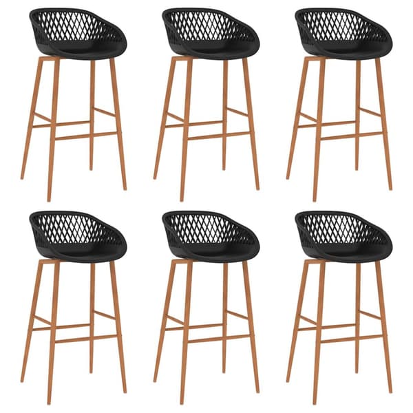 Bargrupp 7 delar vit och svart