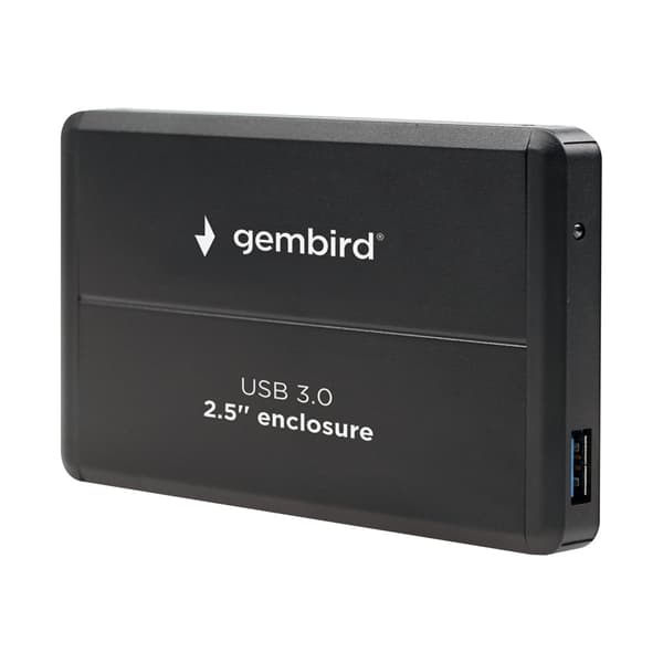 Gembird EE2-U3S-2 - förvaringslåda - SATA 3Gb/s - USB 3.0