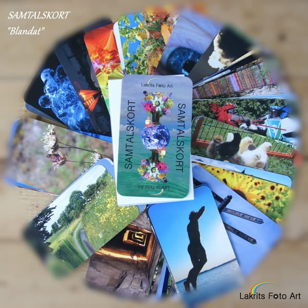 Paket Samtalskort : Blandat (bok)