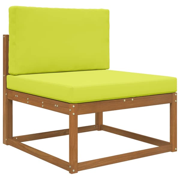 Utomhus Soffa Kudde 2 pcs Grön Polyester