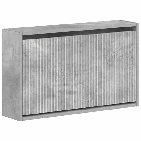 Väggmonterad skoskåp ARNHEM 71 x 17 x 43 cm Konstruerat trä
