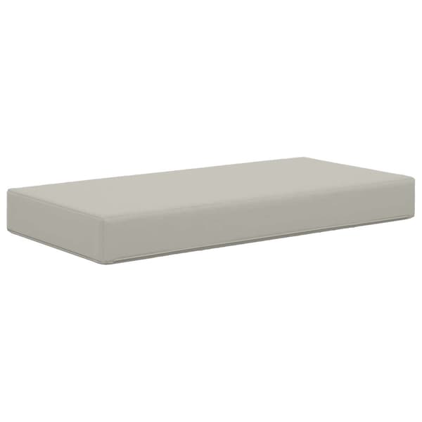Utomhus sitskudde Grå 80 x 40 x 8 cm 100% Polyester