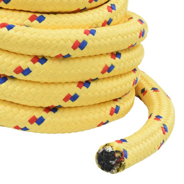 Båtsnöre 6 mm 5 m Gul
